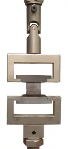 TA1 fixture for hot melt adhesion testing.